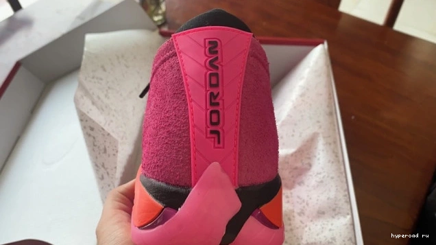 DH4121-600 (W) Pink 14 Jordan Shocking Low Retro 0527